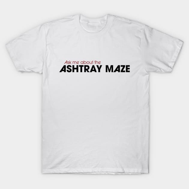 Control Ashtray Maze T-Shirt by karutees